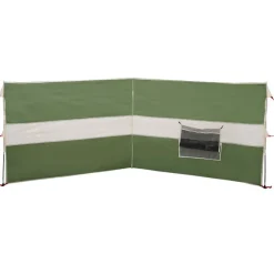 vidaXL læsejl 344x120 cm vandtæt grøn