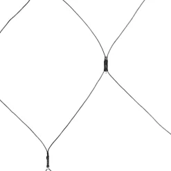 vidaXL lysnet 3x2 m 204 LED'er inde/ude varmt hvidt lys