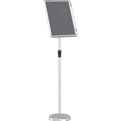 vidaXL Messeskærme Sølv 30 x 25 x 128 cm Aluminium