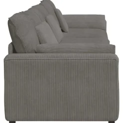 vidaXL modulsofa med hynder lysegrå