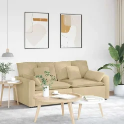 vidaXL modulsofa med hynder grågrøn