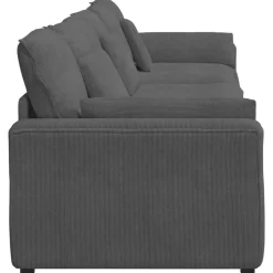 vidaXL modulsofa med hynder mørkegrå