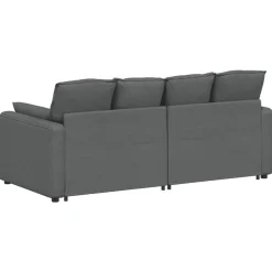 vidaXL modulsofa med hynder mørkegrå