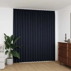 vidaXL mørklægningsgardin med kroge 290 x 245 cm antracitgrå