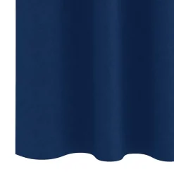 vidaXL Mørklægningsgardiner med ringe 2 pcs Mørk blå 140 x 140 cm