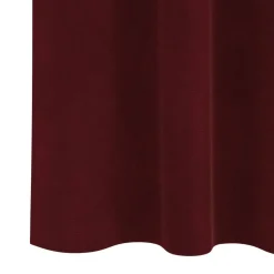 vidaXL Mørklægningsgardiner 2 pcs Vinrød 140 x 140 cm Fløjl