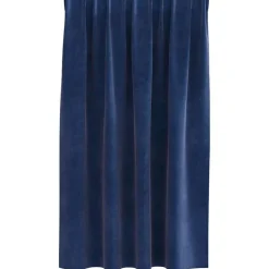 vidaXL Mørklægningsgardiner 2 pcs Mørk blå 140 x 140 cm Fløjl