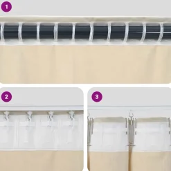 vidaXL Mørklægningsgardiner 2 pcs Mørk blå 140 x 140 cm Fløjl