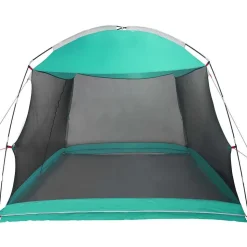 vidaXL Myggenetstelt med tag med luftventil Havgrøn 320 x 320 x 218 cm