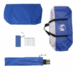 vidaXL Myggenetstelt med tag Azure Blue 320 x 320 x 218 cm