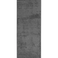 vidaXL Områdetæpper Rektangulær PALMERAS Antracit 150 x 80 cm