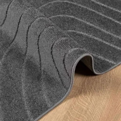 vidaXL Områdetæpper Rektangulær PALMERAS Antracit 150 x 80 cm