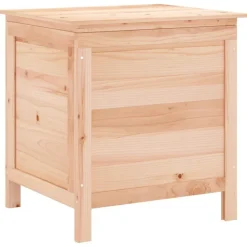 vidaXL opbevaringsboks til haven 50x49x56,5 cm massivt grantræ