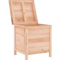 vidaXL opbevaringsboks til haven 50x49x56,5 cm massivt grantræ