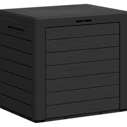 vidaXL opbevaringskasse til haven 58,5x46x55 cm polypropylen antracit