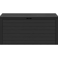 vidaXL opbevaringskasse til haven 116x44x55 cm antracitgrå