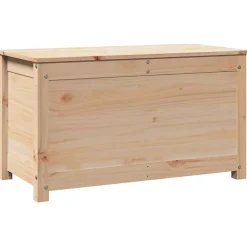 vidaXL opbevaringskasse 80x40x45,5 cm massivt fyrretræ