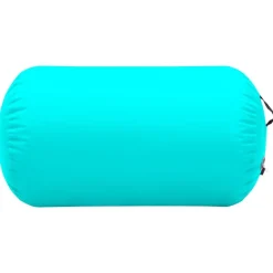 vidaXL oppustelig gymnastikrulle med pumpe 100x60 cm PVC grøn