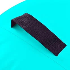 vidaXL oppustelig gymnastikrulle med pumpe 100x60 cm PVC grøn
