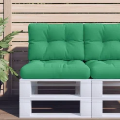vidaxL pallehynde 50x40x12 cm stof grøn