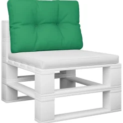 vidaxL pallehynde 50x40x12 cm stof grøn