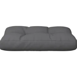 vidaXL pallehynde 50x40x12 cm stof antracitgrå