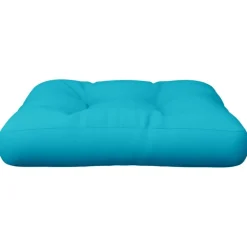 vidaxL pallehynde 50x50x12 cm stof turkis