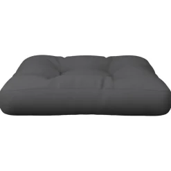 vidaxL pallehynde 58x58x10 cm stof antracitgrå