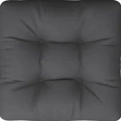 vidaxL pallehynde 58x58x10 cm stof antracitgrå