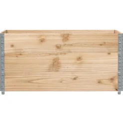 vidaXL pallerammer 3 stk. 120x80 cm massivt fyrretræ