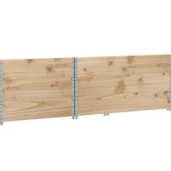vidaXL pallerammer 3 stk. 120x80 cm massivt fyrretræ