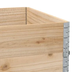 vidaXL pallerammer 3 stk. 120x80 cm massivt fyrretræ