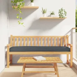 vidaXL Pallet pude Antracit 200 x 40 x 8 cm Oxford Stof