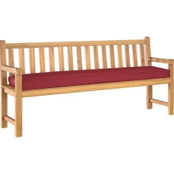 vidaXL Pallet pude Vinrød 180 x 40 x 8 cm Oxford stof