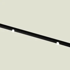 vidaXL parasol med LED-lys og stålstang 2x3 m sandfarvet