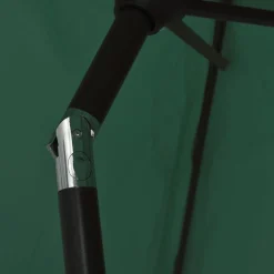 vidaXL parasol 200x224 cm aluminium grøn