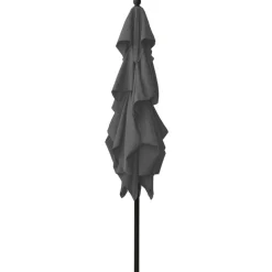 vidaXL parasol 2,5x2,5 m aluminiumsstang 3 niveauer antracitgrå
