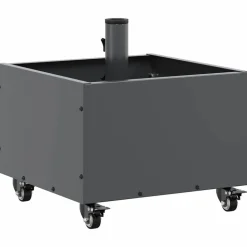 vidaXL Parasolfod Antracit 45 x 45 x 45 cm Stål