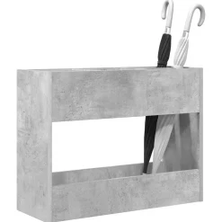 vidaXL Parasolfod Beton Grå 65 x 24 x 50 cm Konstrueret træ