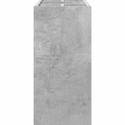 vidaXL Parasolfod Beton Grå 65 x 24 x 50 cm Konstrueret træ