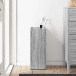 vidaXL Parasolfod Grå Sonoma 25 x 24,5 x 64 cm Konstrueret træ