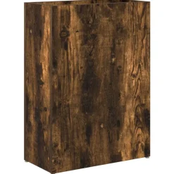 vidaXL Parasolfod Røget eg 40 x 20 x 55,5 cm Konstrueret træ