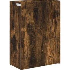 vidaXL Parasolfod Røget eg 40 x 20 x 55,5 cm Konstrueret træ