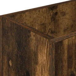 vidaXL Parasolfod Røget eg 40 x 20 x 55,5 cm Konstrueret træ