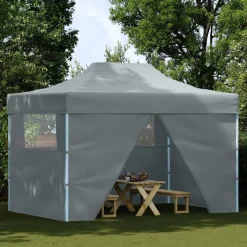 vidaXL Party Tent Antracit 291 x 431 x 315 cm Oxford stof