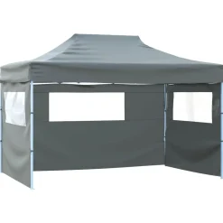 vidaXL Party Tent Antracit 291 x 431 x 315 cm Oxford stof