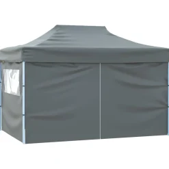 vidaXL Party Tent Antracit 291 x 431 x 315 cm Oxford stof