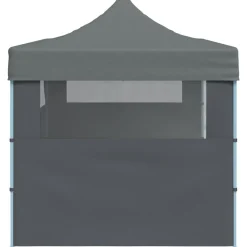 vidaXL Party Tent Antracit 291 x 580 x 315 cm Oxford stof