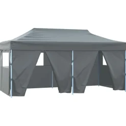 vidaXL Party Tent Antracit 291 x 580 x 315 cm Oxford stof