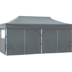 vidaXL Party Tent Antracit 291 x 580 x 315 cm Oxford stof
